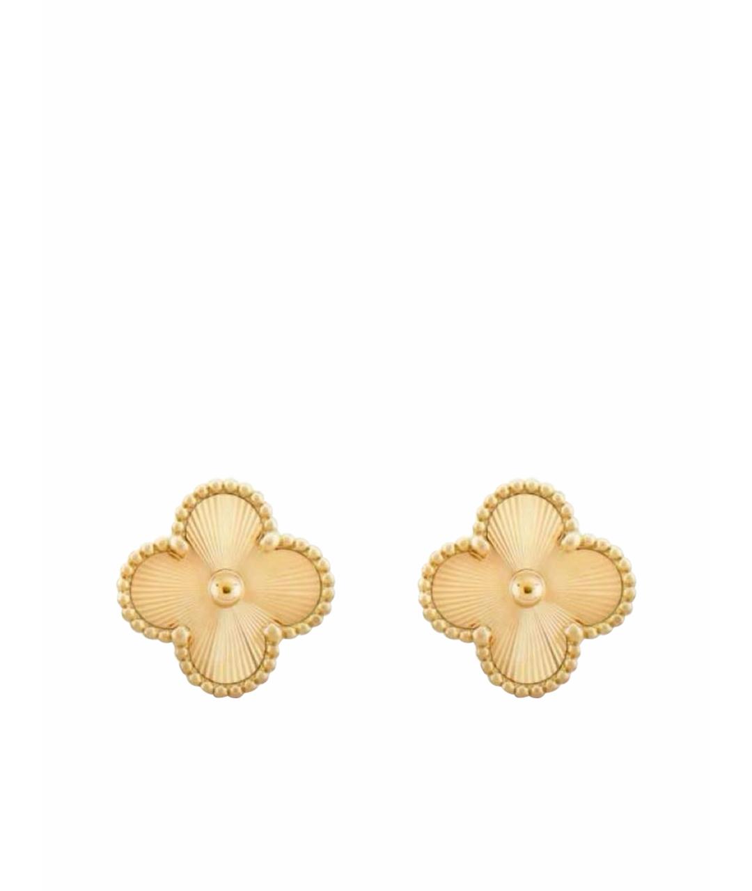 VAN CLEEF & ARPELS Золотые серьги из желтого золота, фото 1