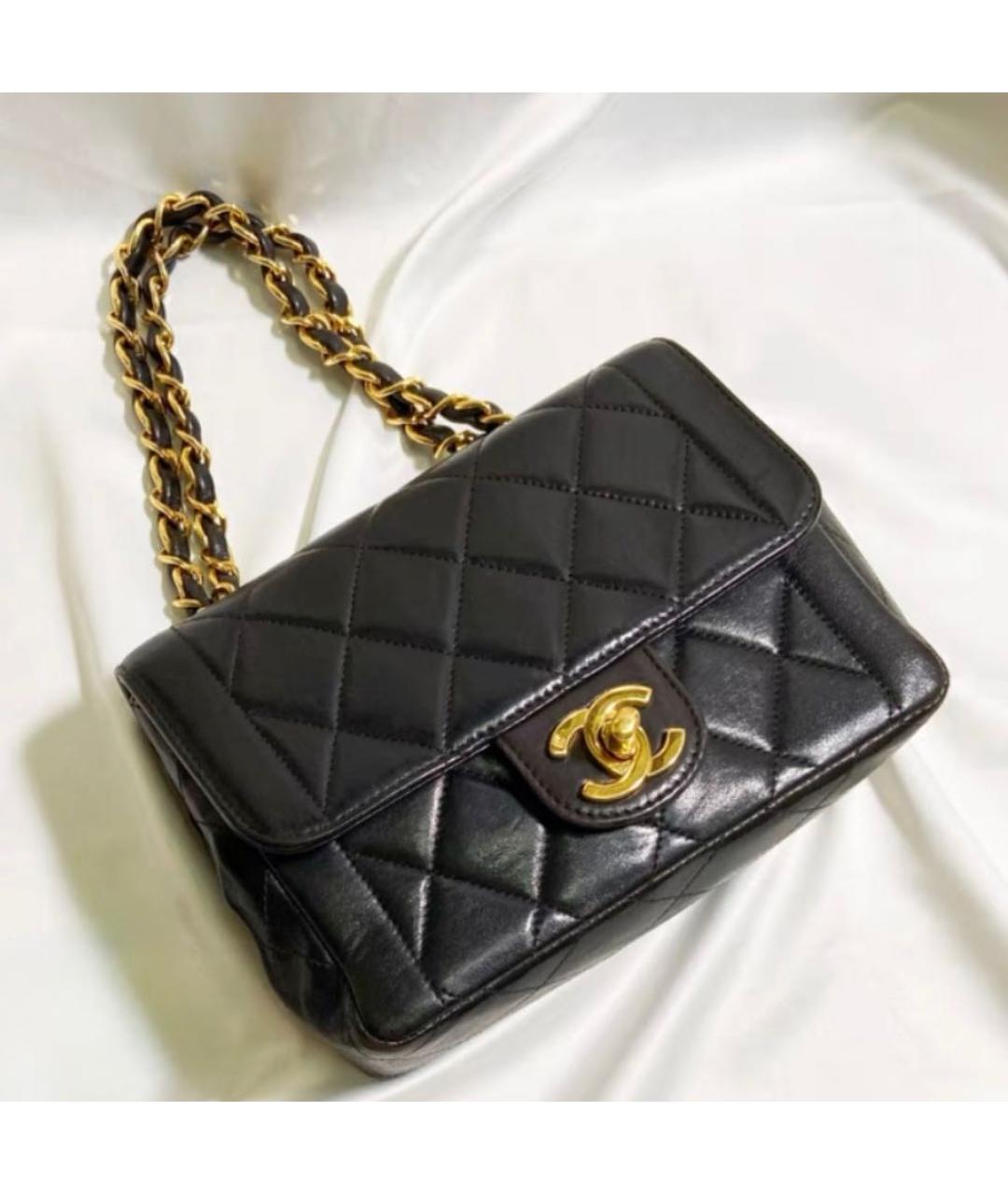 CHANEL Кожаная сумка через плечо, фото 5