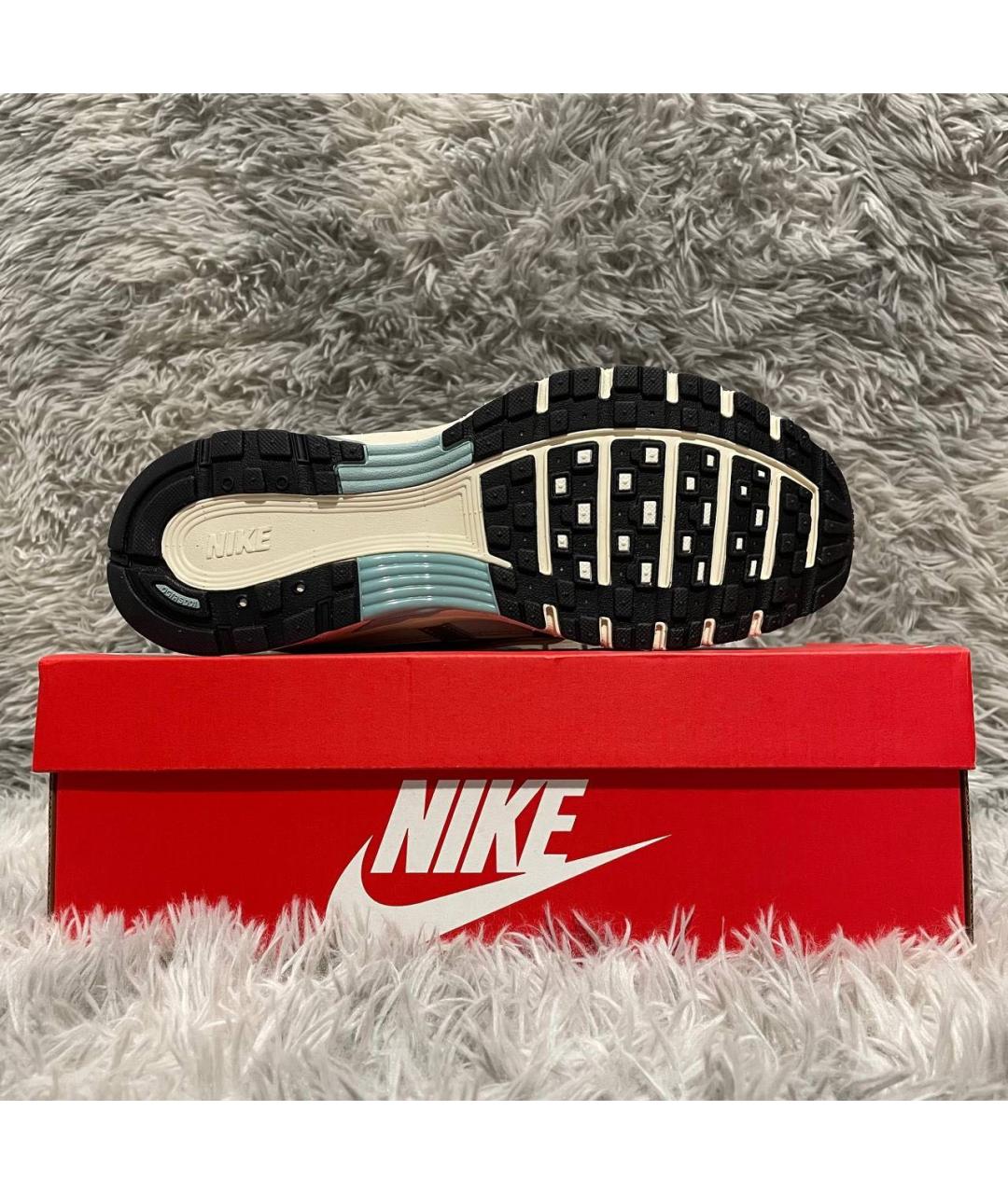 NIKE Серые текстильные низкие кроссовки / кеды, фото 3