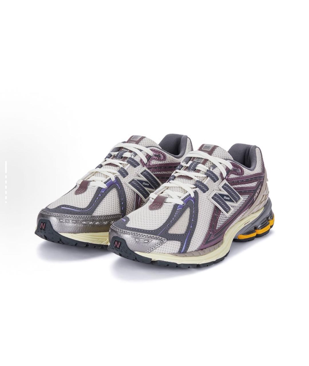 NEW BALANCE Фиолетовые текстильные кроссовки, фото 2