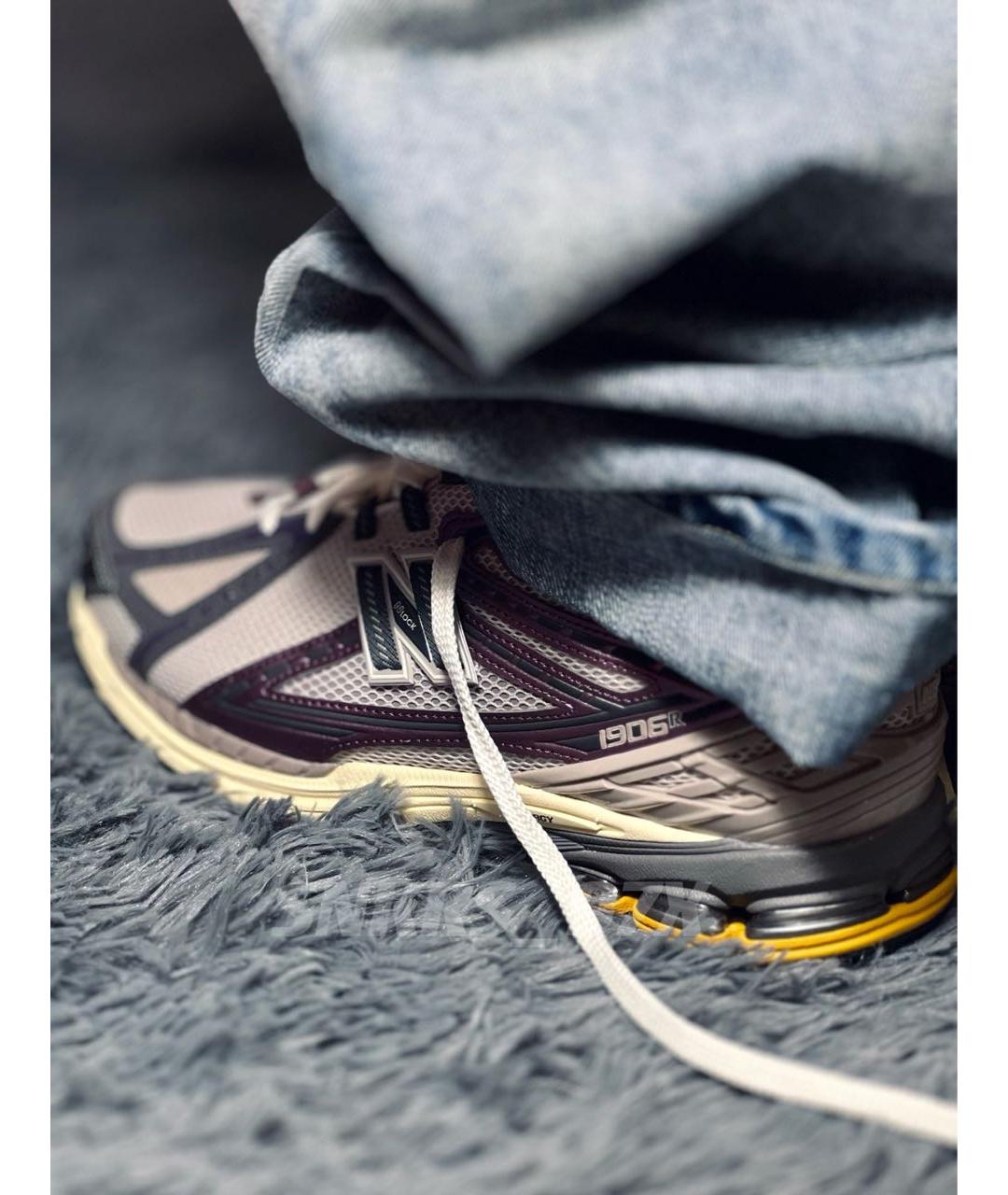 NEW BALANCE Фиолетовые текстильные кроссовки, фото 7