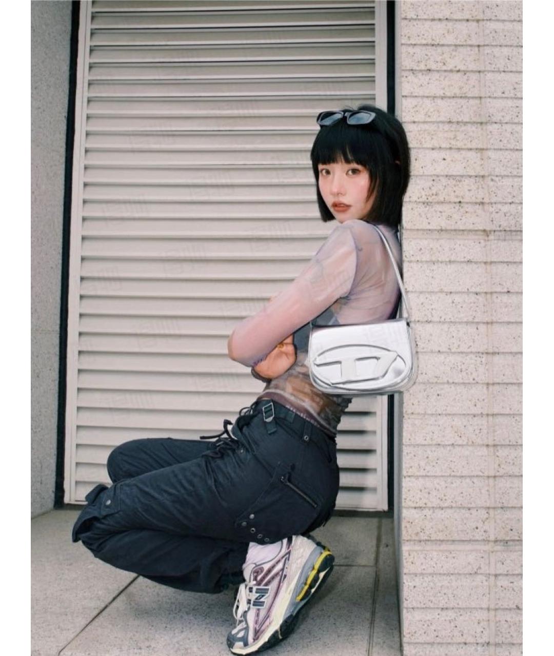 NEW BALANCE Фиолетовые текстильные кроссовки, фото 5