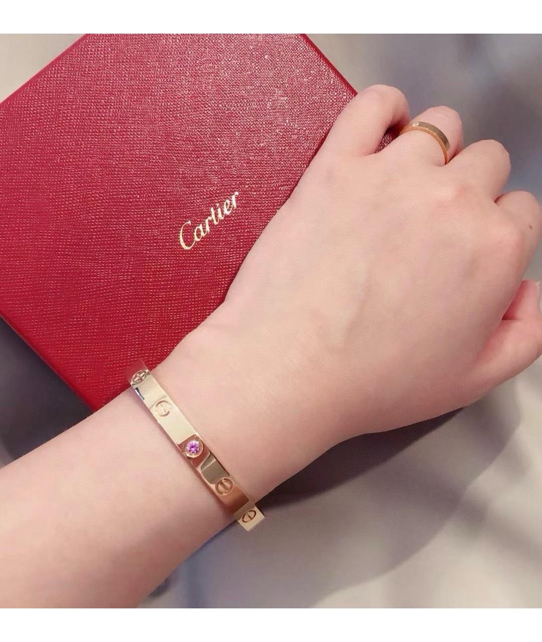 CARTIER Золотой браслет из розового золота, фото 5