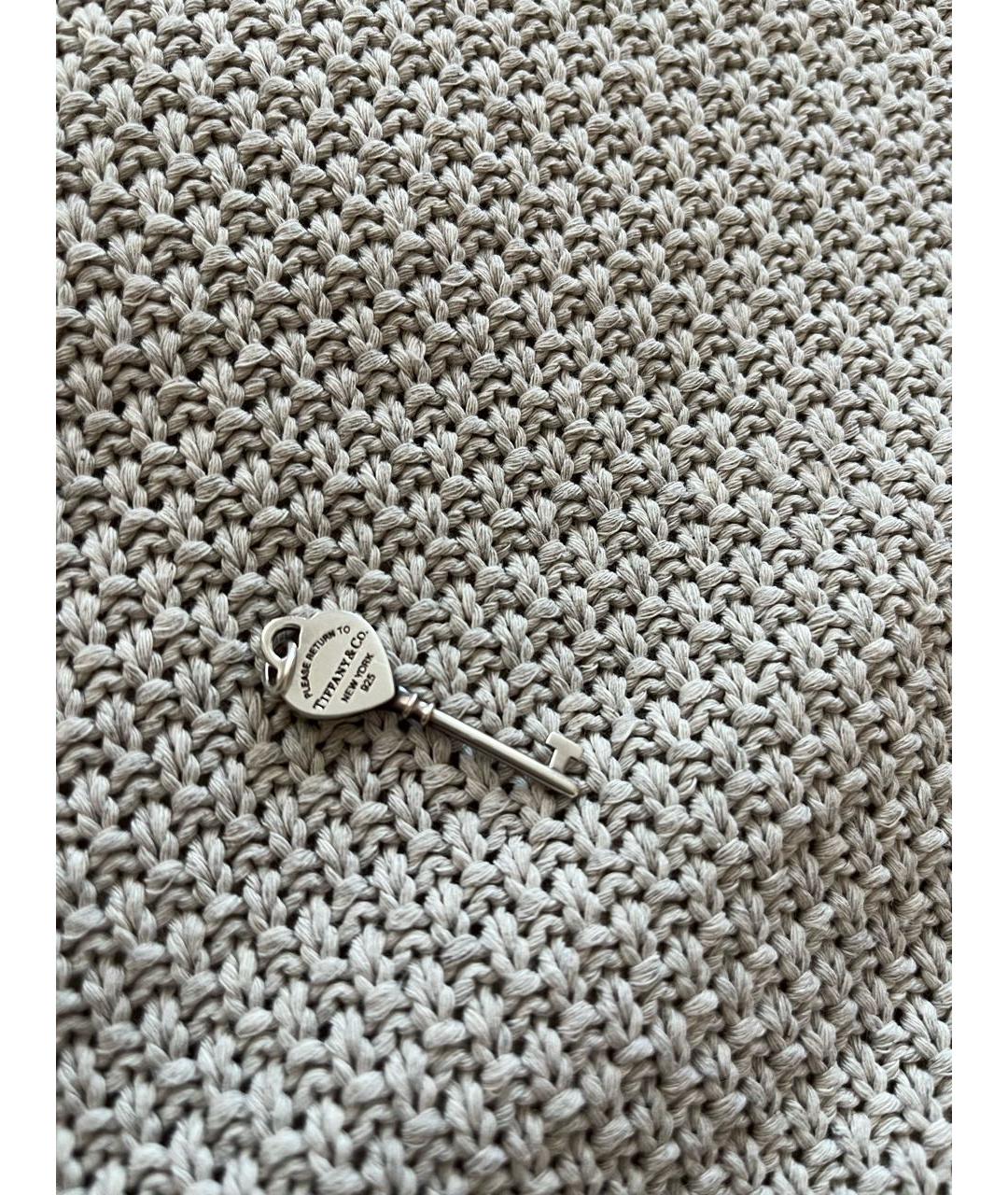 TIFFANY&CO Серебрянный серебряный кулон, фото 4