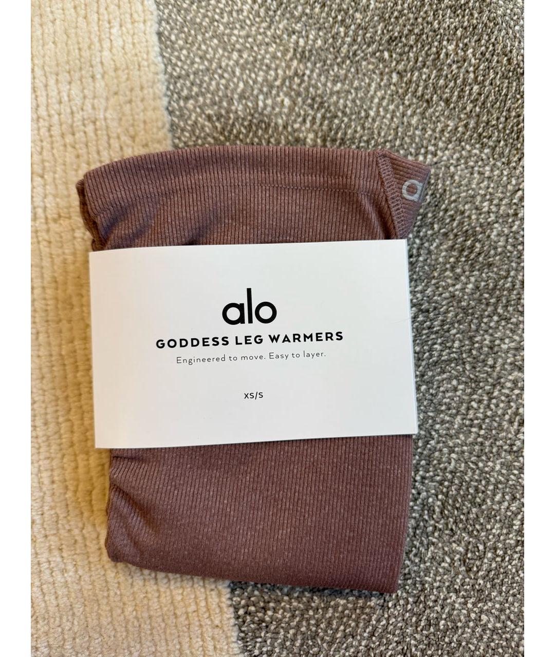ALO YOGA Розовые синтетические спортивные брюки и шорты, фото 2