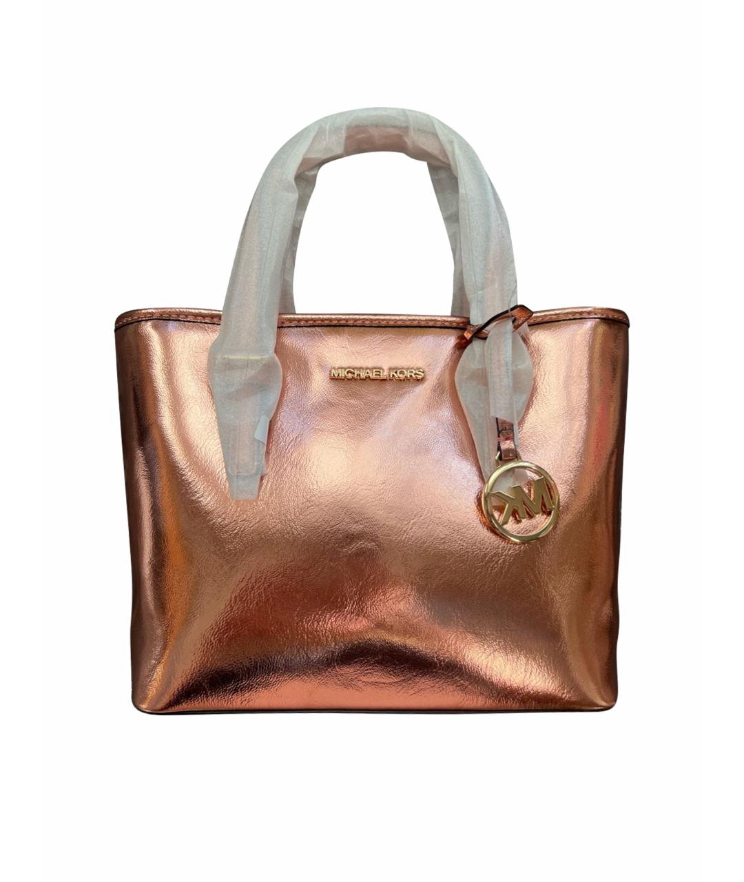 MICHAEL KORS Розовая сумка с короткими ручками, фото 1