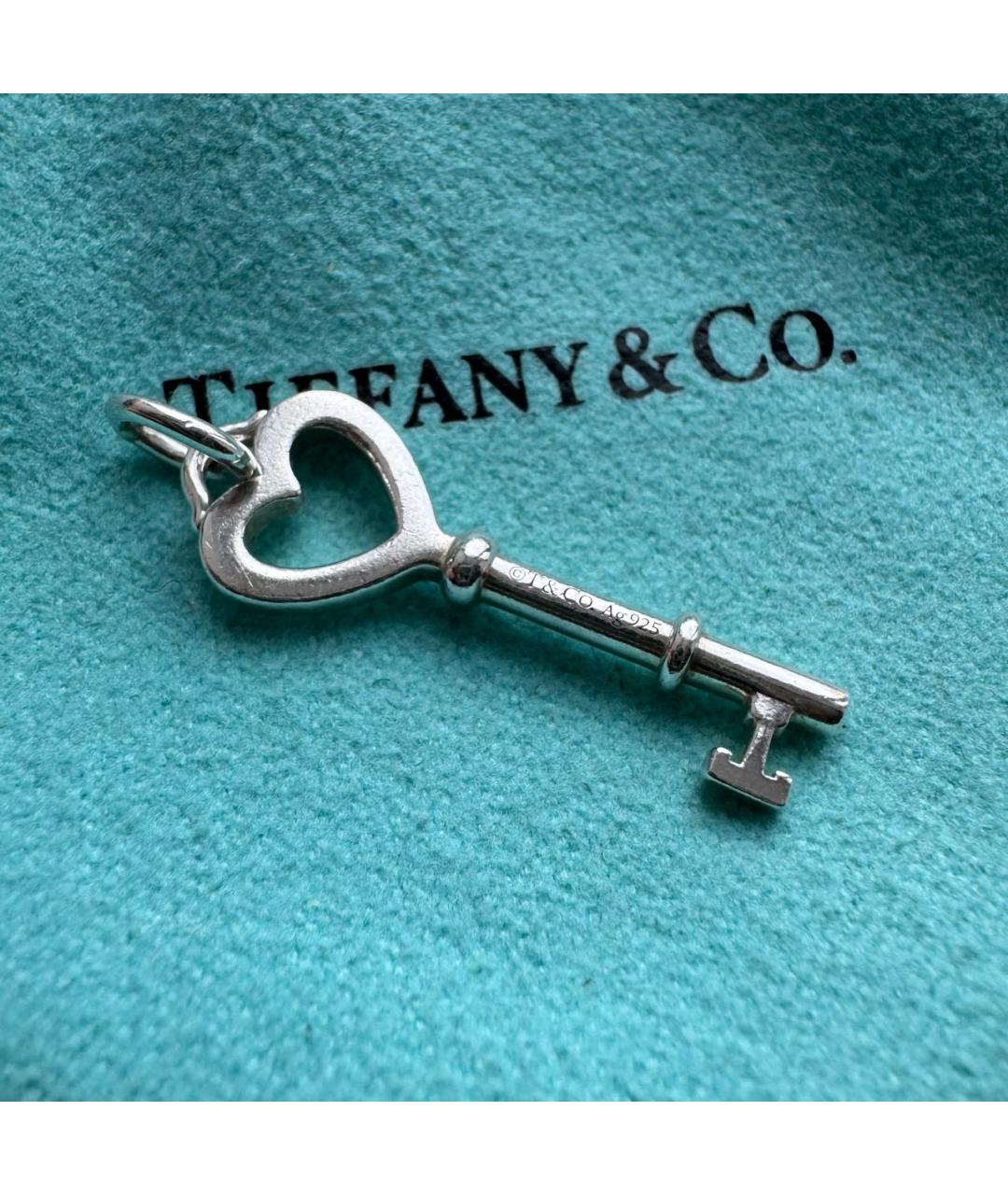 TIFFANY&CO Серебрянный серебряный кулон, фото 4