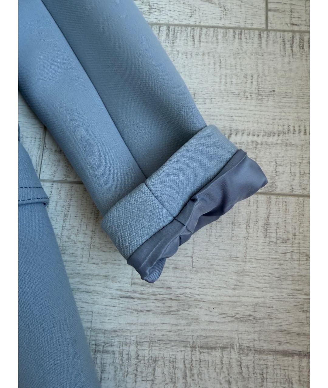 GUCCI Голубое шерстяное пальто, фото 6