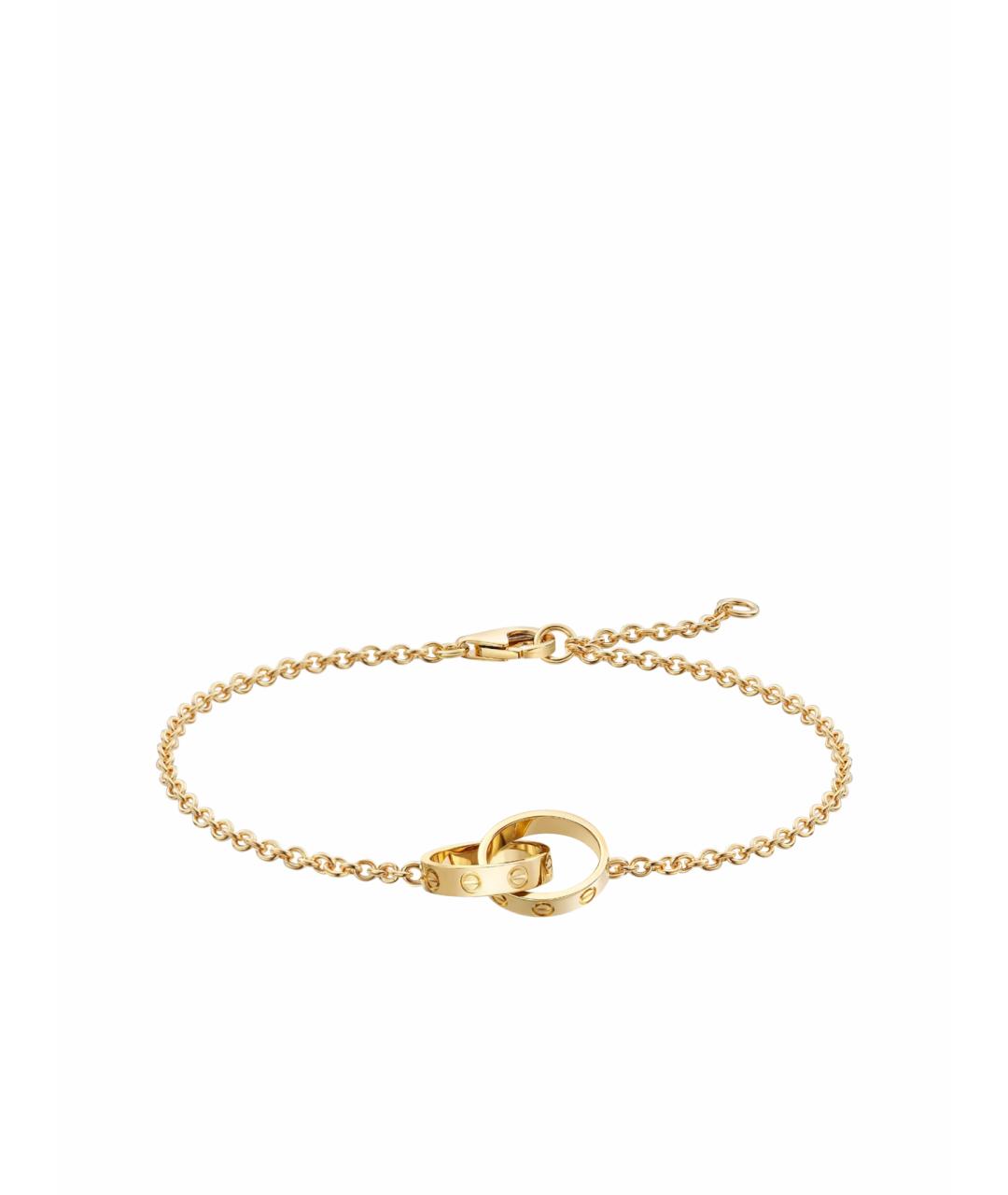 CARTIER Золотой браслет из желтого золота, фото 1