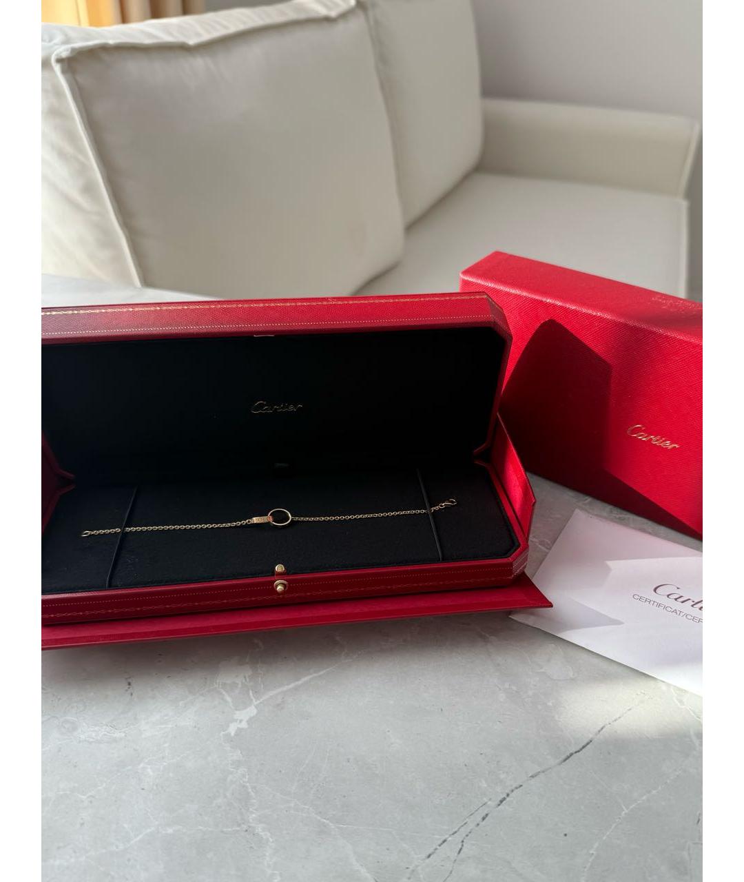 CARTIER Золотой браслет из желтого золота, фото 2