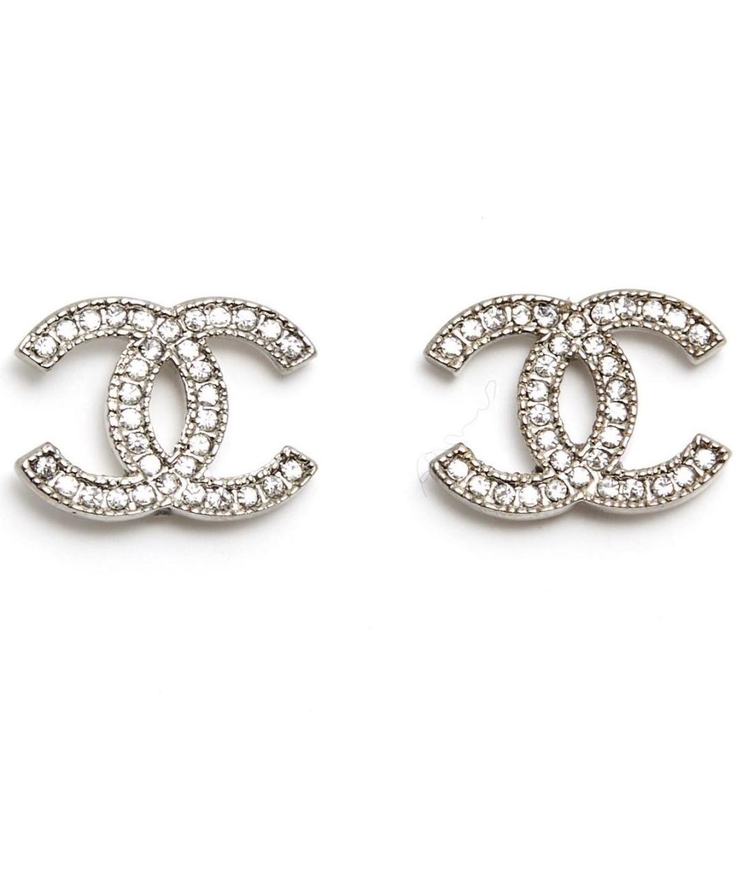 CHANEL Серебряные серьги, фото 9