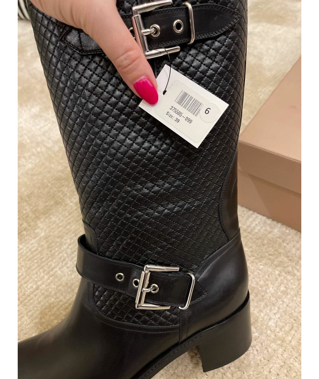 GIANVITO ROSSI Черные кожаные сапоги, фото 8