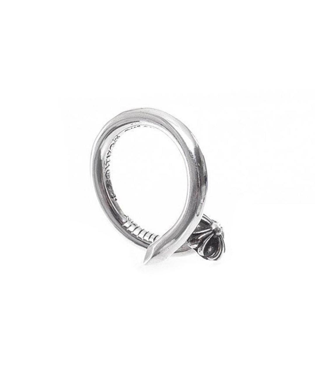CHROME HEARTS Серебряное серебряное кольцо, фото 2