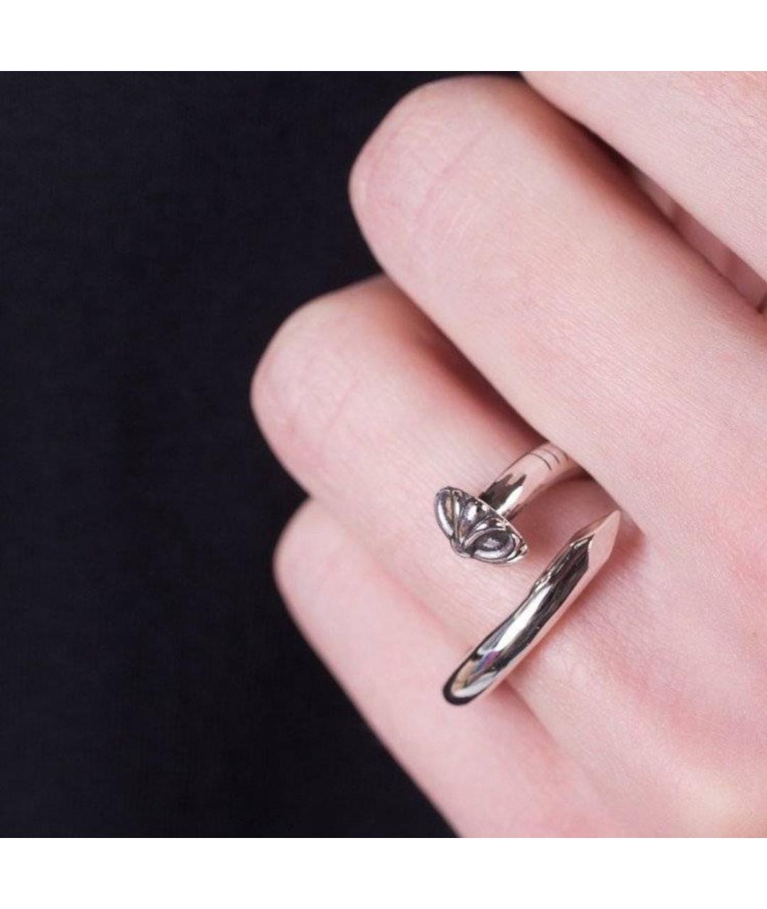 CHROME HEARTS Серебряное серебряное кольцо, фото 5