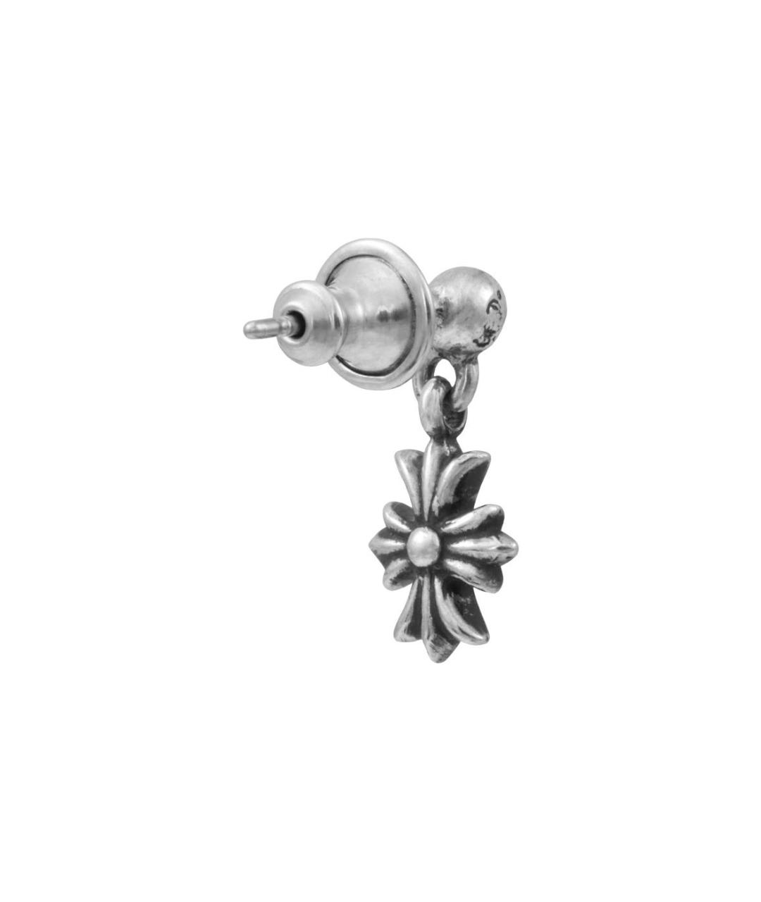 CHROME HEARTS Серебряные серебряные серьги, фото 2