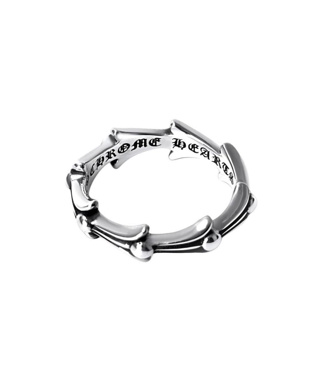 CHROME HEARTS Серебряное серебряное кольцо, фото 2