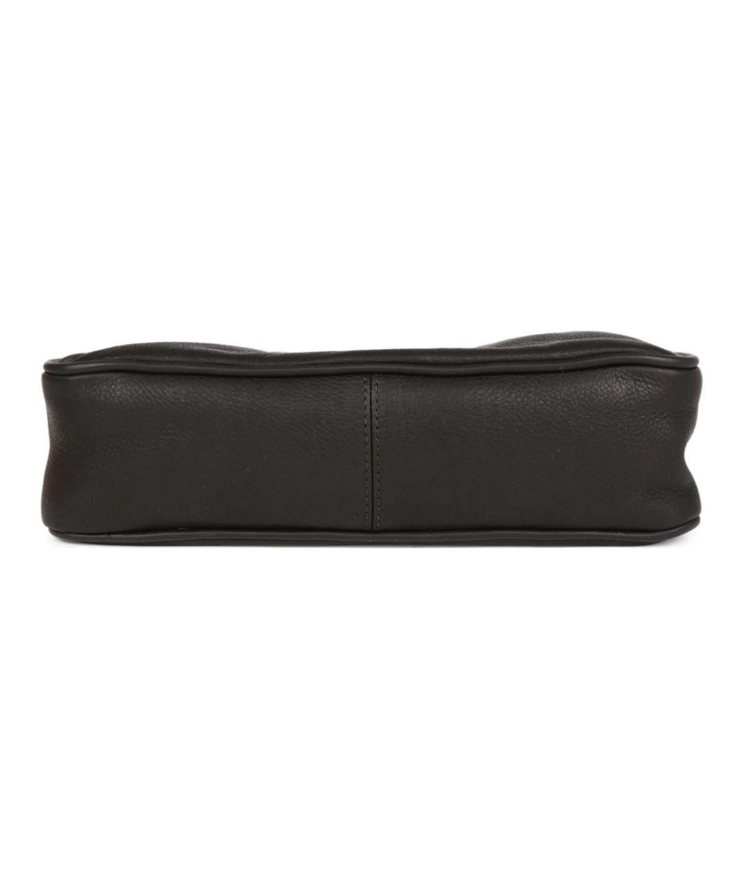 CHROME HEARTS Черная кожаная сумка через плечо, фото 6