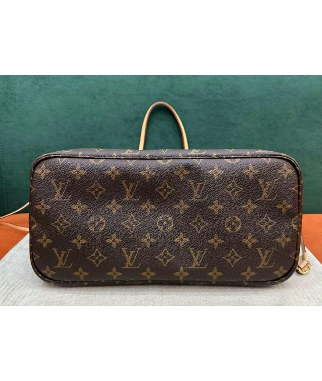 LOUIS VUITTON Коричневая сумка тоут, фото 3