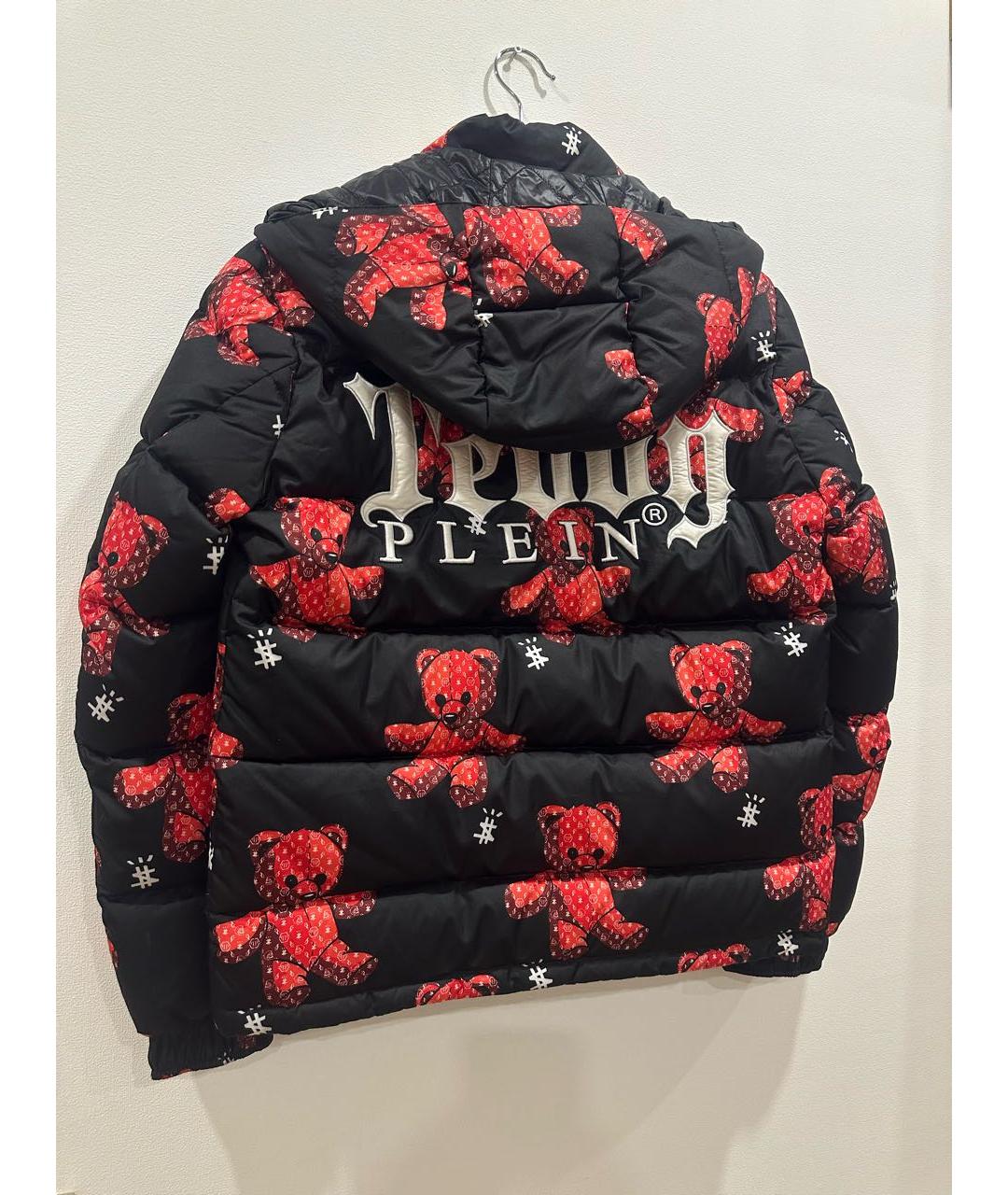 PHILIPP PLEIN Черный пуховик, фото 2