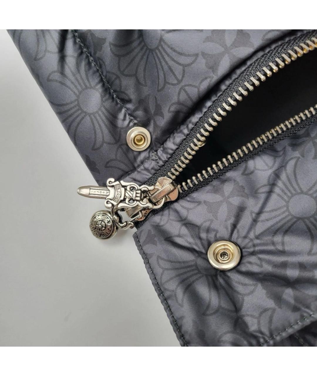 CHROME HEARTS Черная полиэстеровая куртка, фото 6