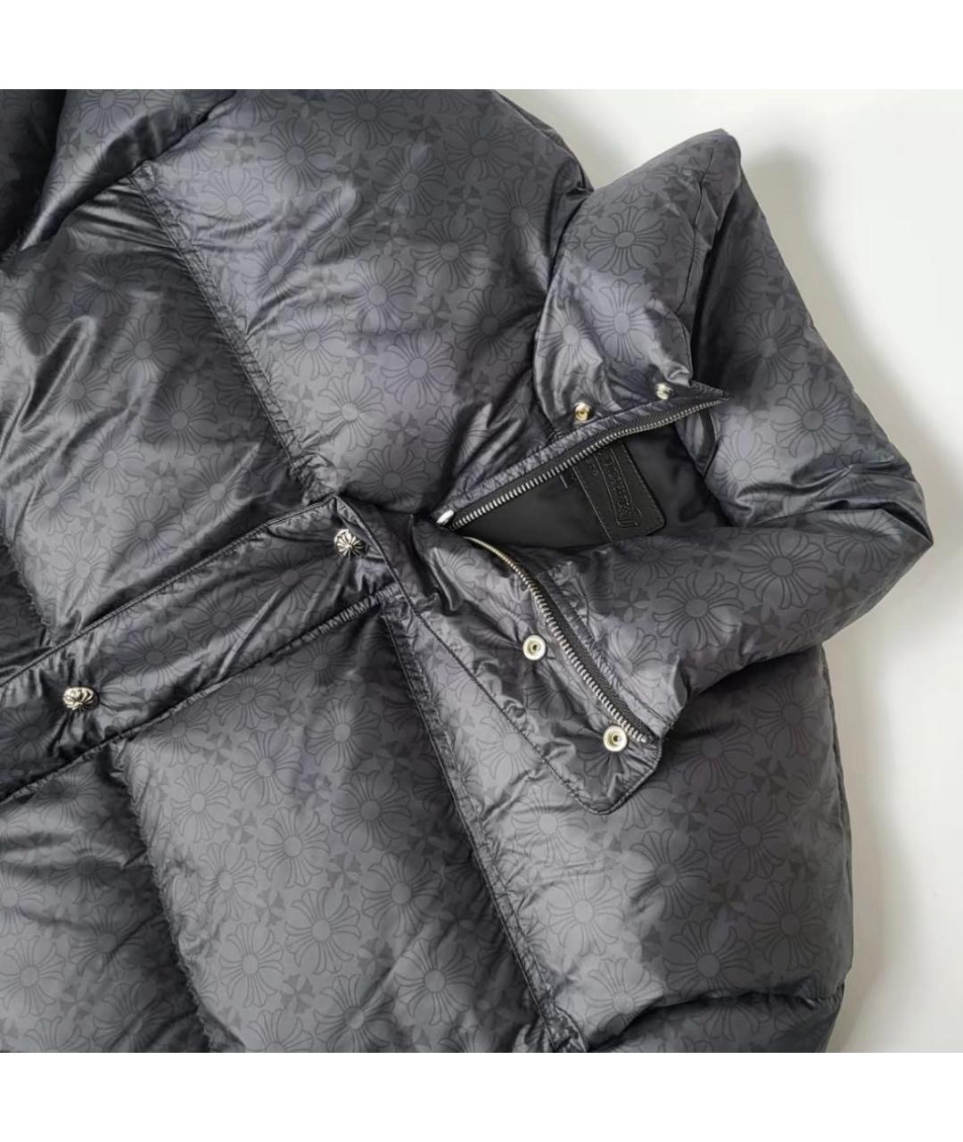 CHROME HEARTS Черная полиэстеровая куртка, фото 3