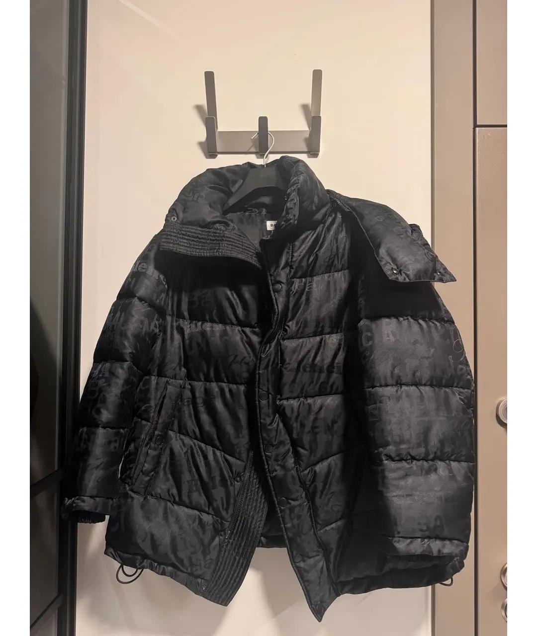 BALENCIAGA Черная полиэстеровая куртка, фото 2