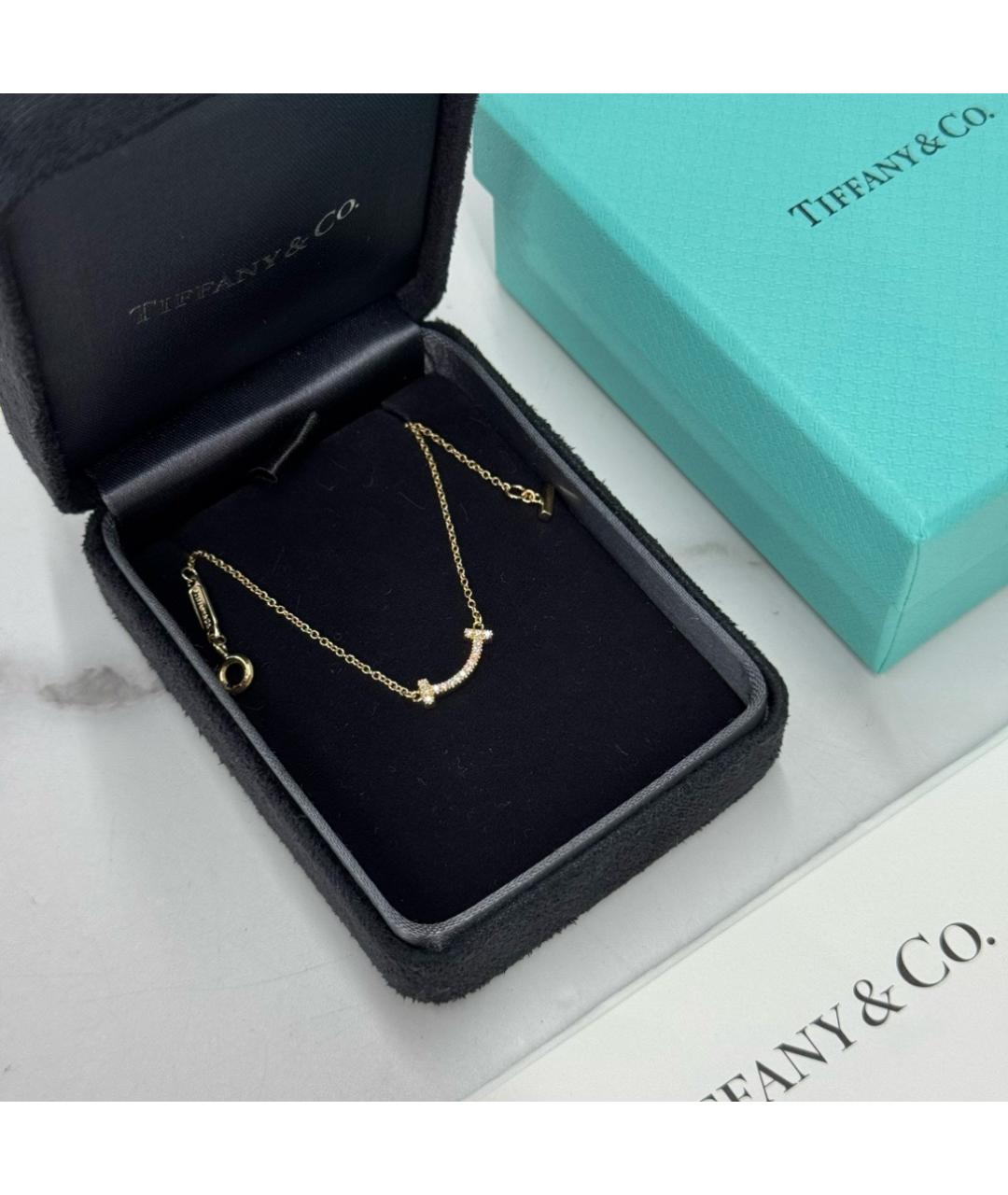 TIFFANY&CO Желтое колье из желтого золота, фото 2