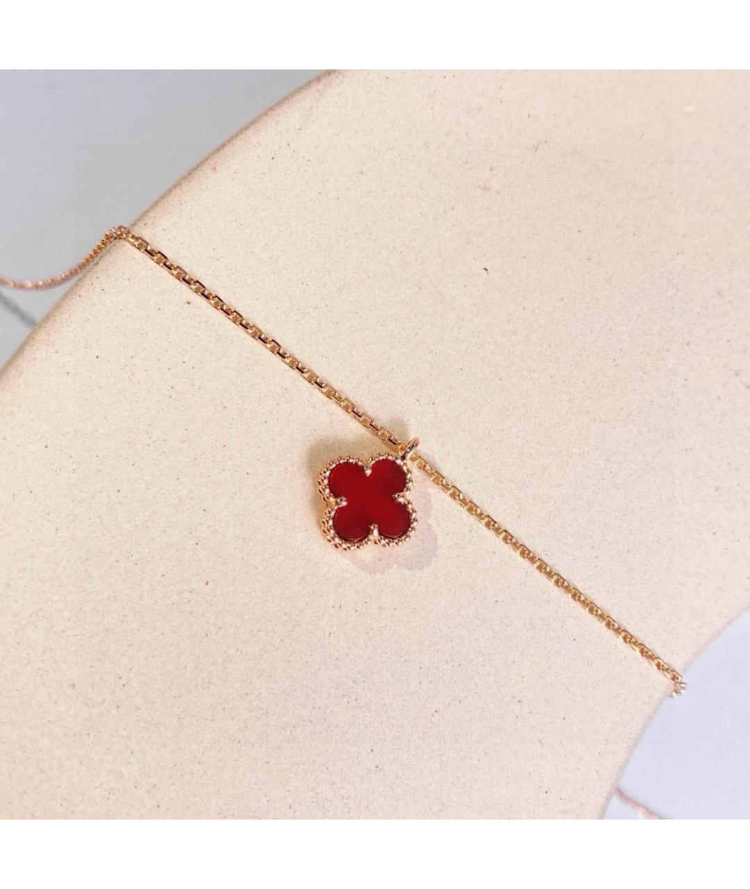 VAN CLEEF & ARPELS Красная подвеска из розового золота, фото 3