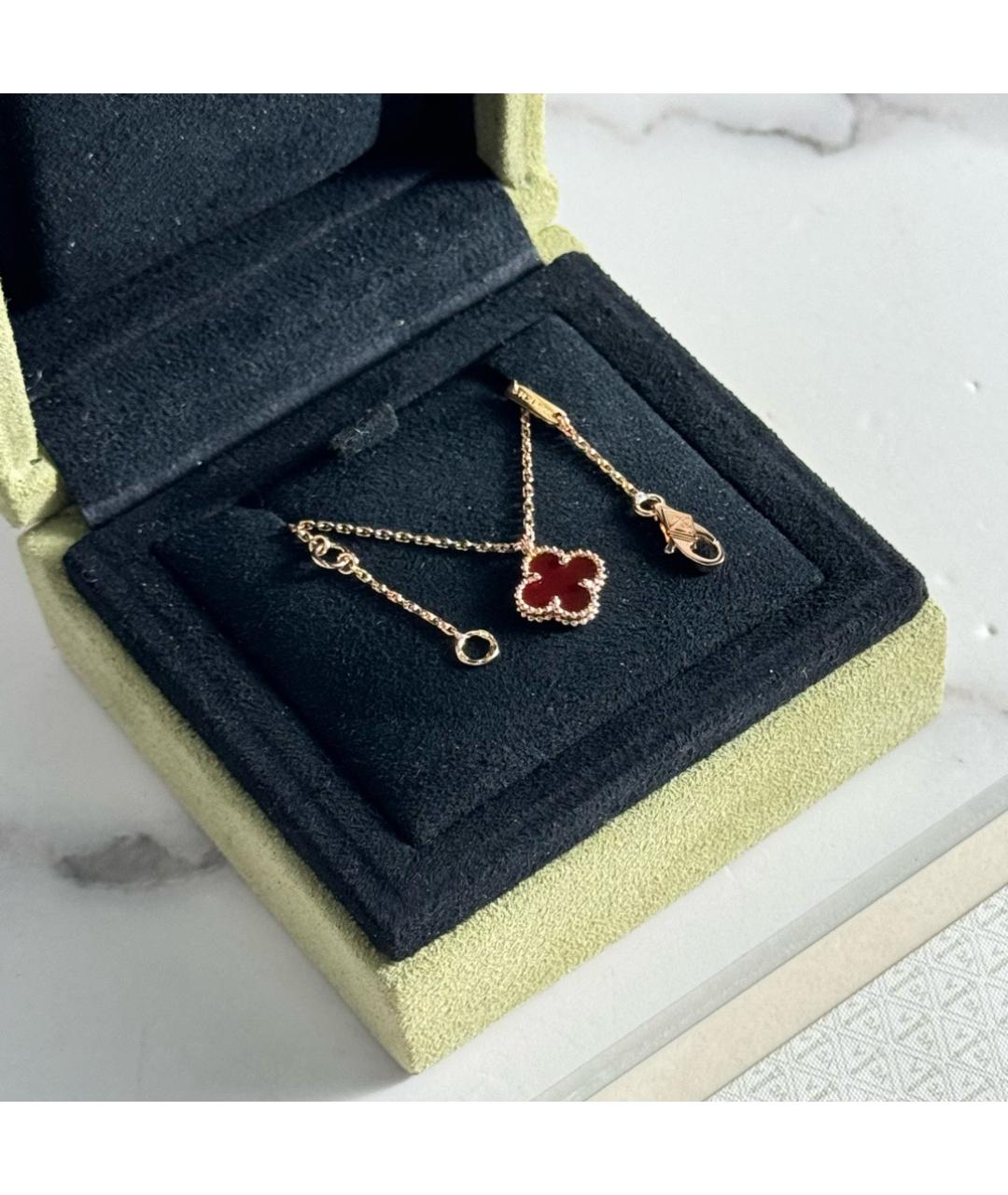 VAN CLEEF & ARPELS Красная подвеска из розового золота, фото 2