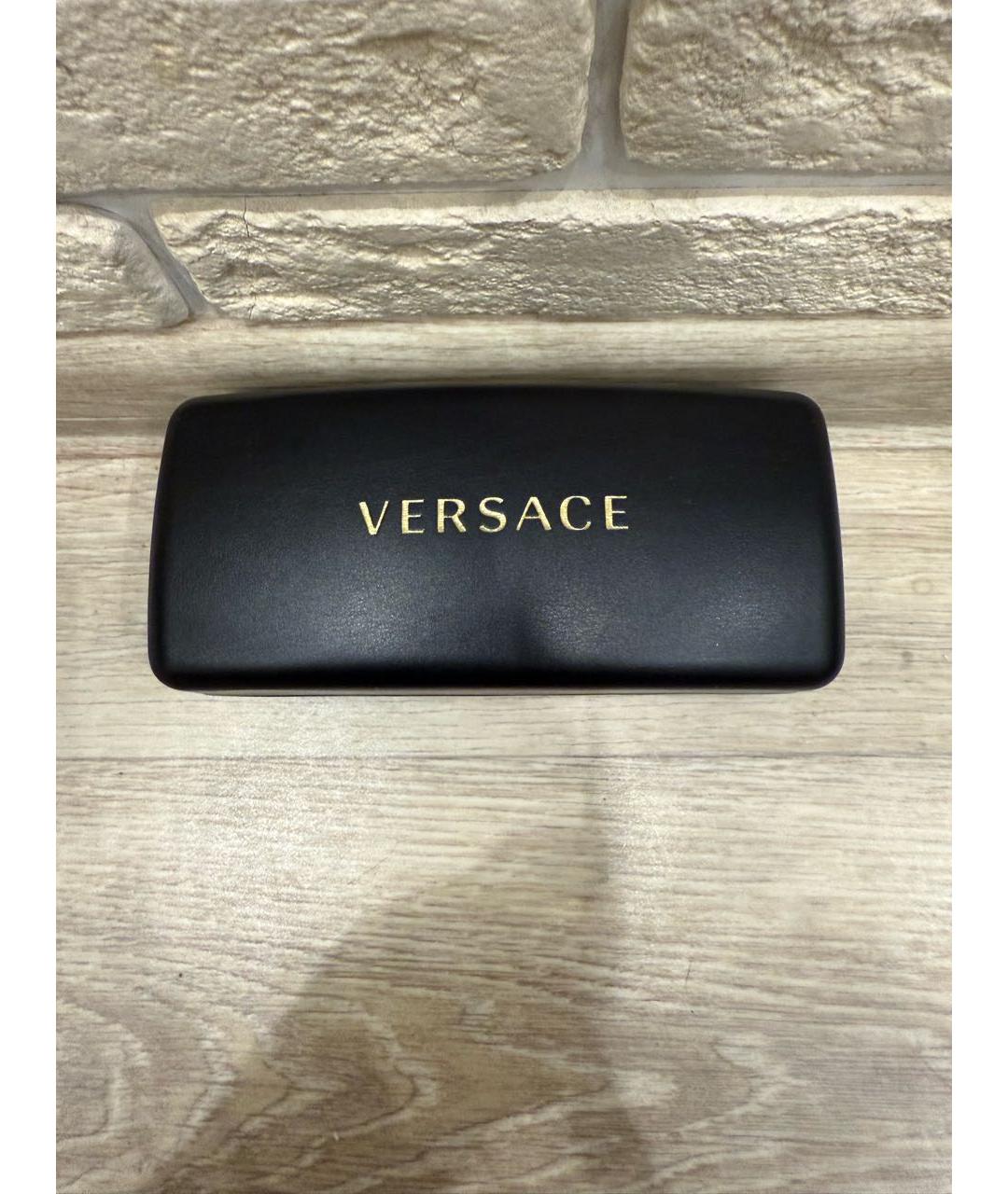 VERSACE Черные солнцезащитные очки, фото 6