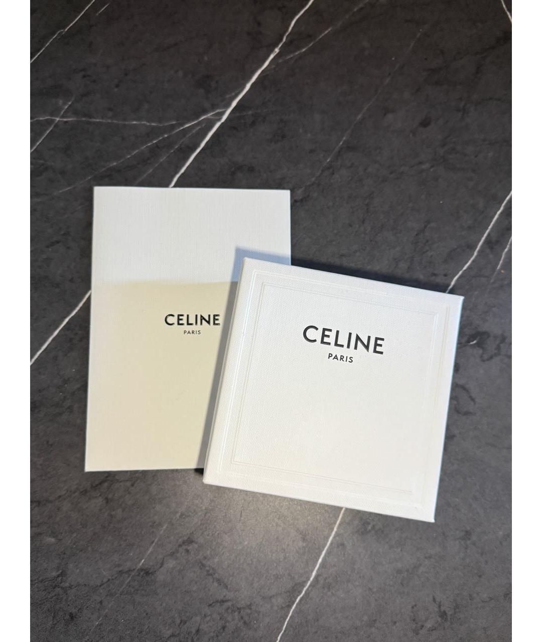 CELINE Золотая заколка, фото 4