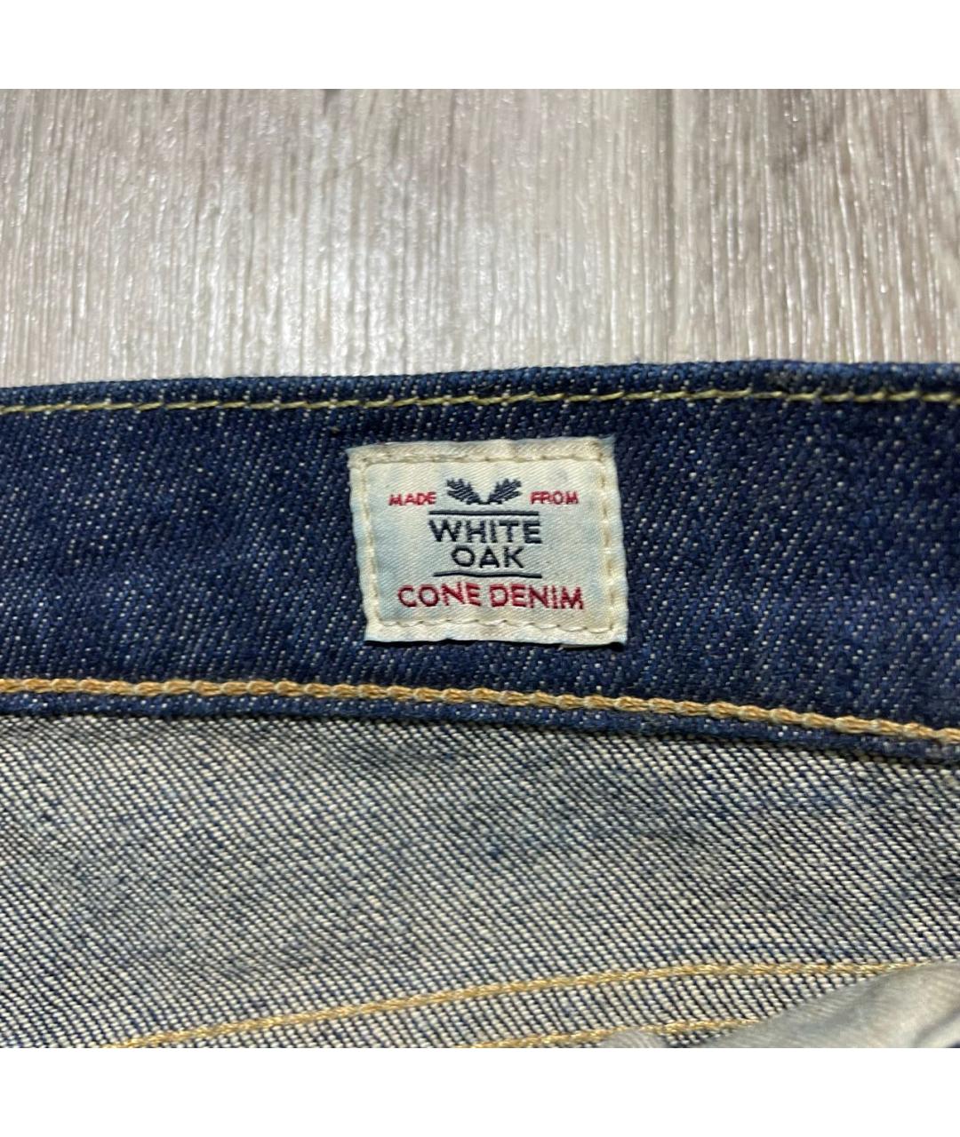 LEVI'S Темно-синие хлопковые джинсы скинни, фото 7