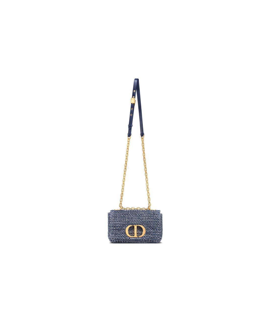 CHRISTIAN DIOR Синяя сумка через плечо, фото 6