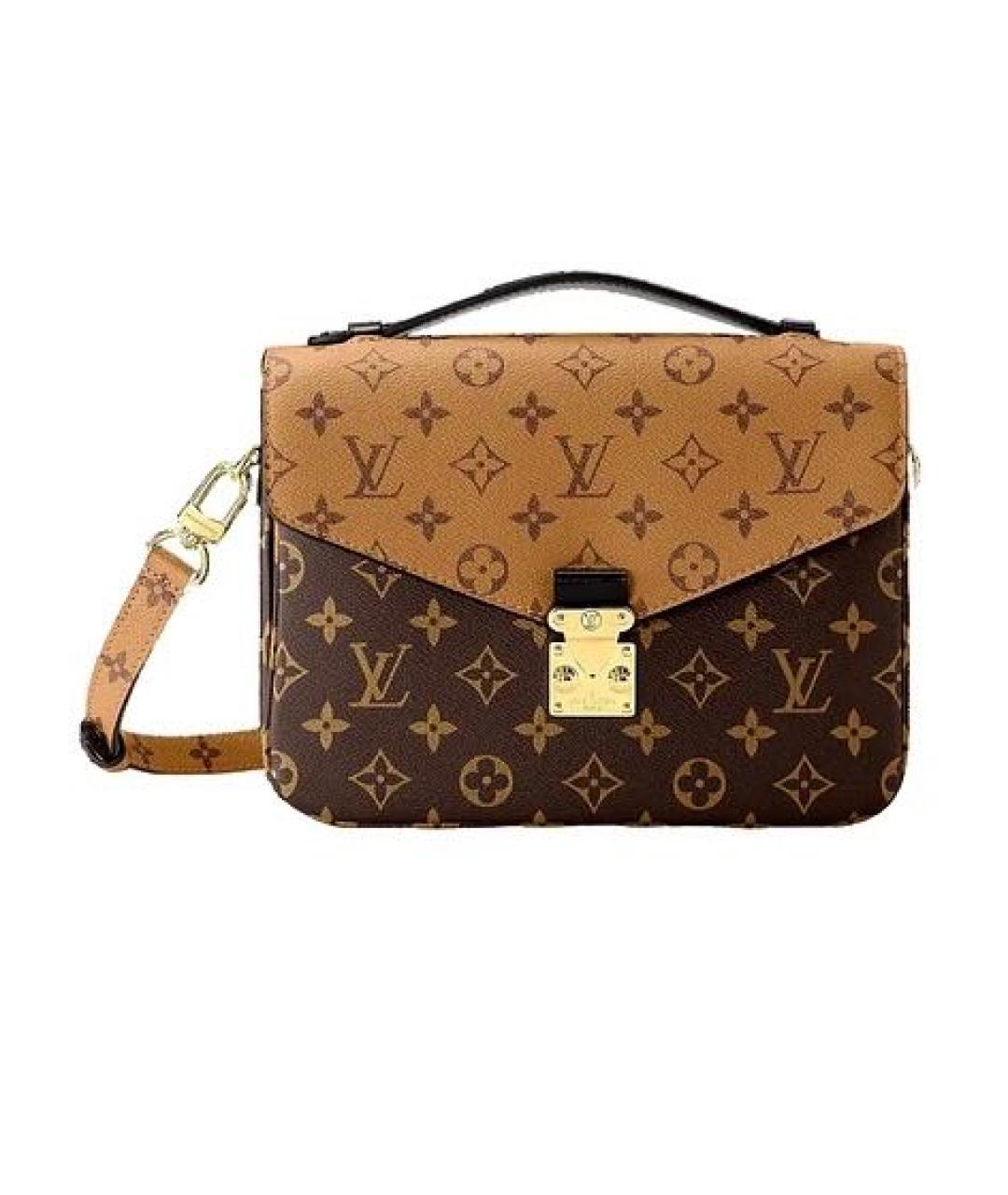 LOUIS VUITTON Коричневая сумка через плечо, фото 1