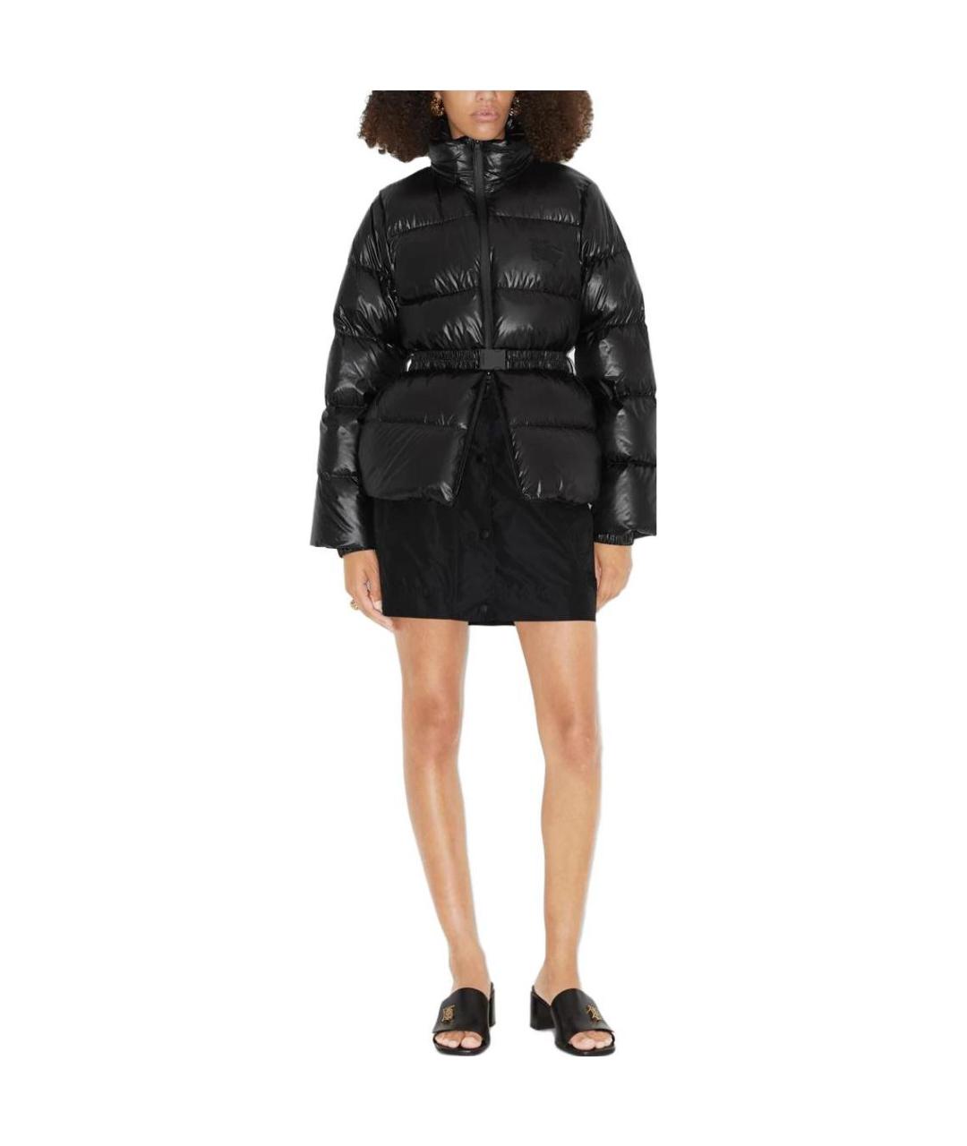 BURBERRY Черная куртка, фото 2
