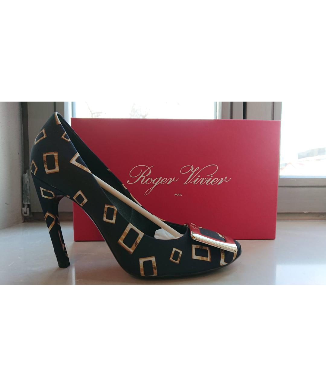 ROGER VIVIER Мульти кожаные туфли, фото 2