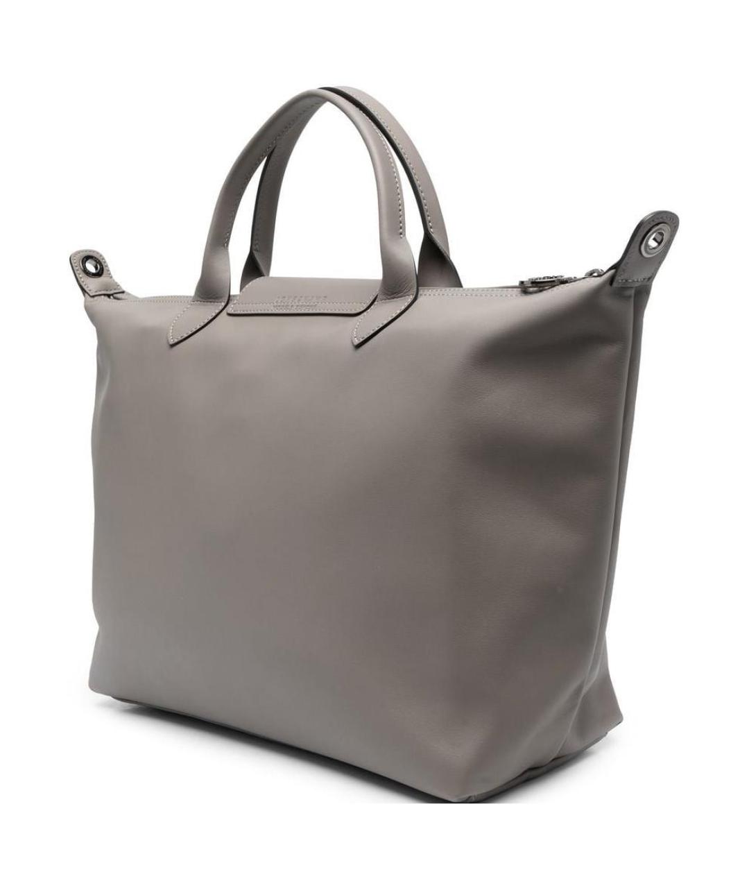 LONGCHAMP Серая сумка через плечо, фото 2