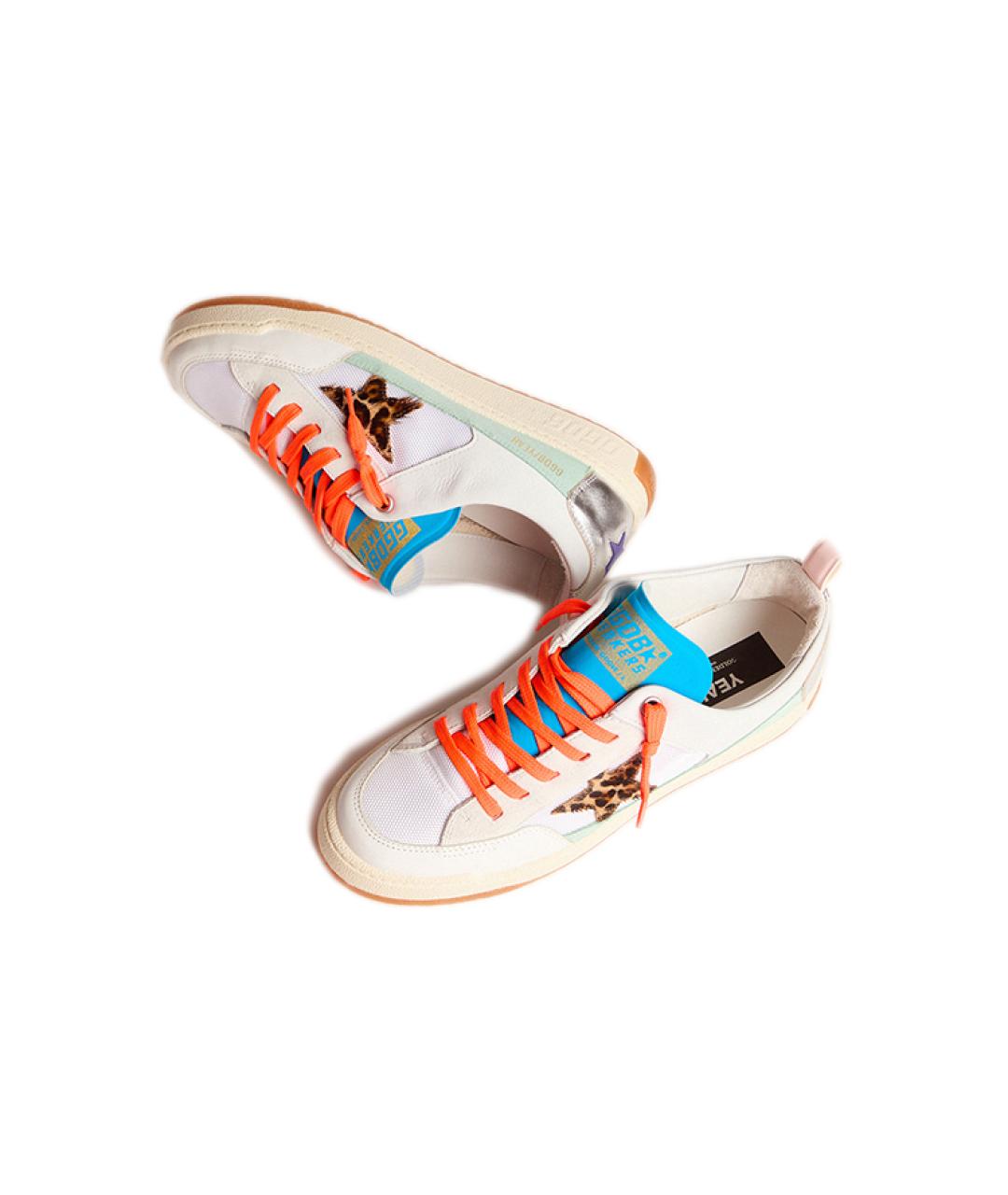 GOLDEN GOOSE DELUXE BRAND Бежевые низкие кроссовки / кеды, фото 5