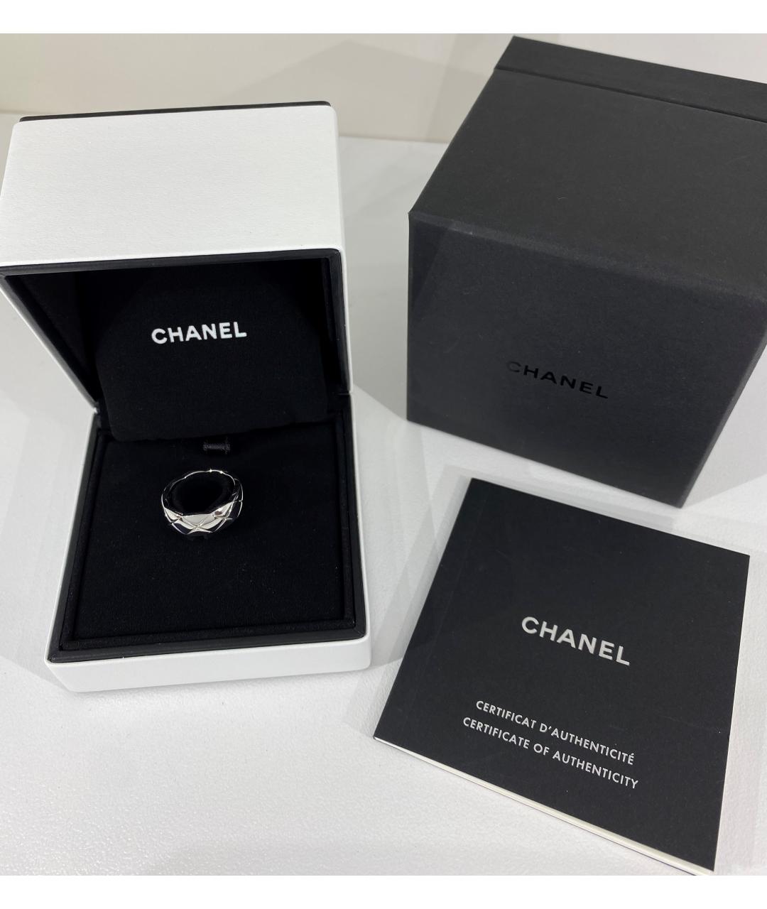 CHANEL Золотое кольцо из белого золота, фото 3