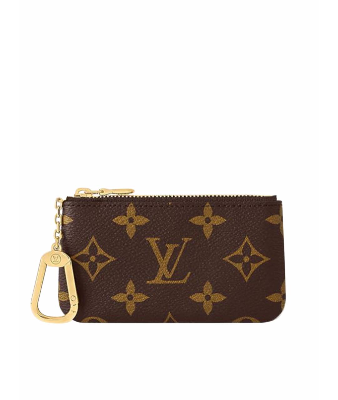 LOUIS VUITTON Коричневая ключница, фото 1