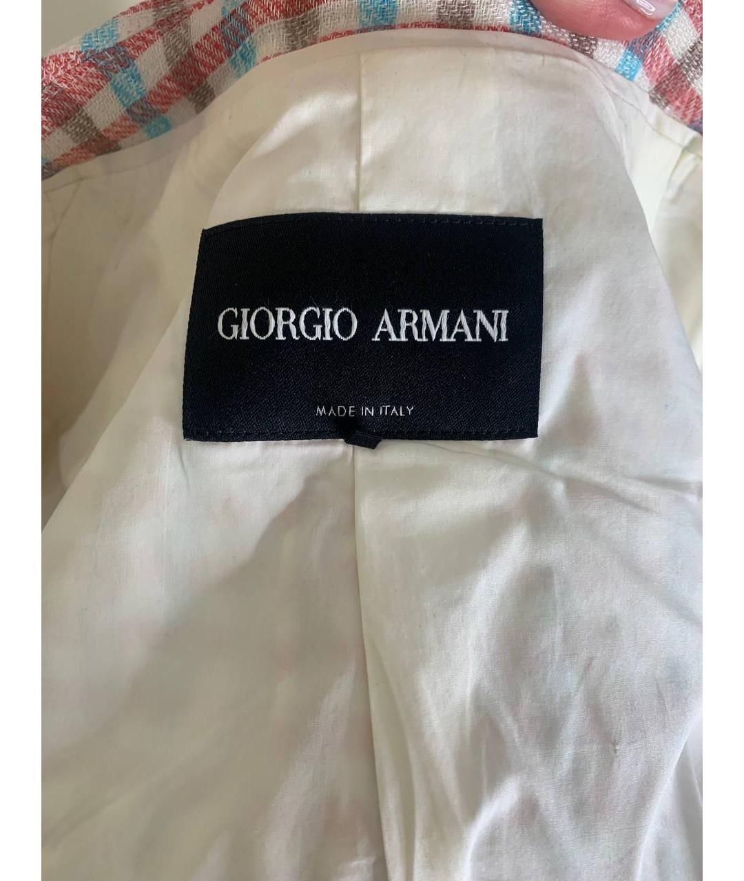 GIORGIO ARMANI Мульти жакет/пиджак, фото 6