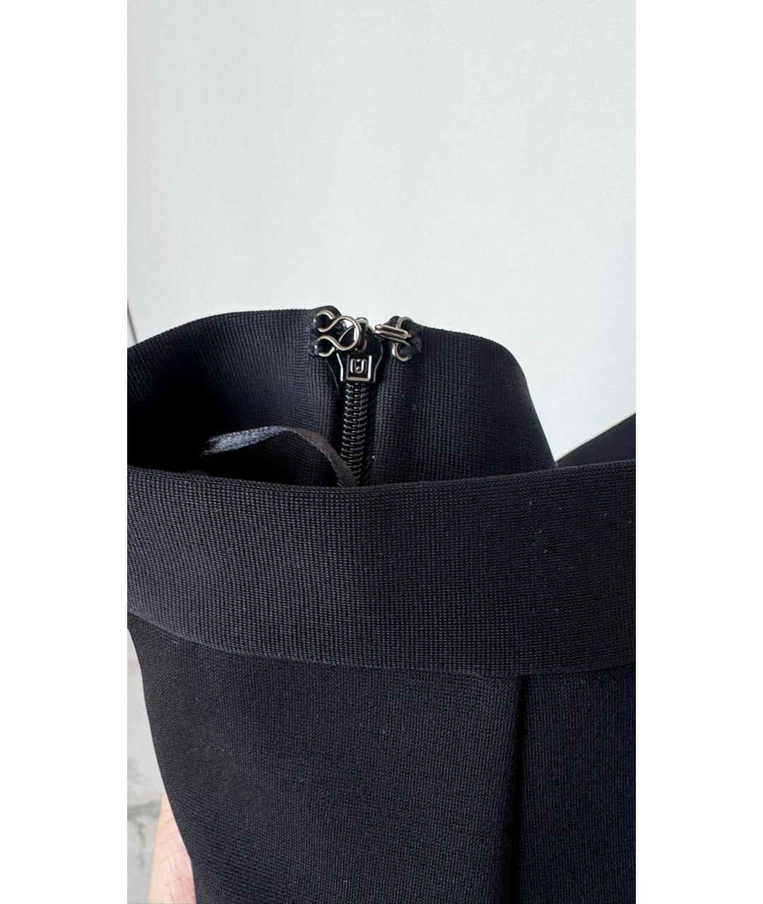 MAX MARA Черная юбка миди, фото 4