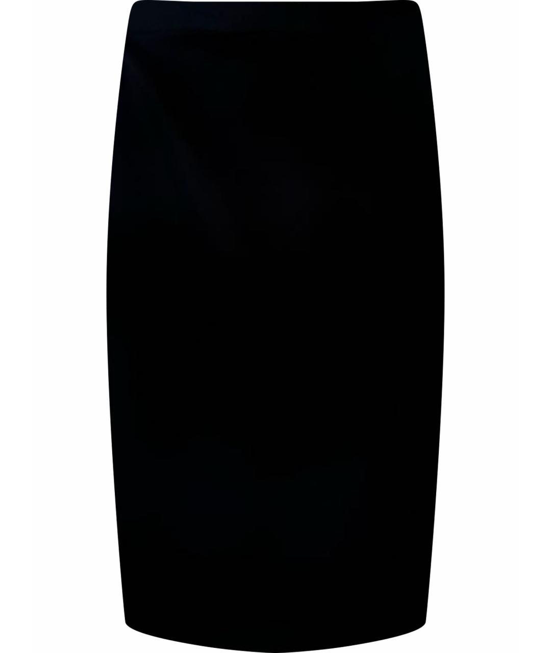 MAX MARA Черная юбка миди, фото 1