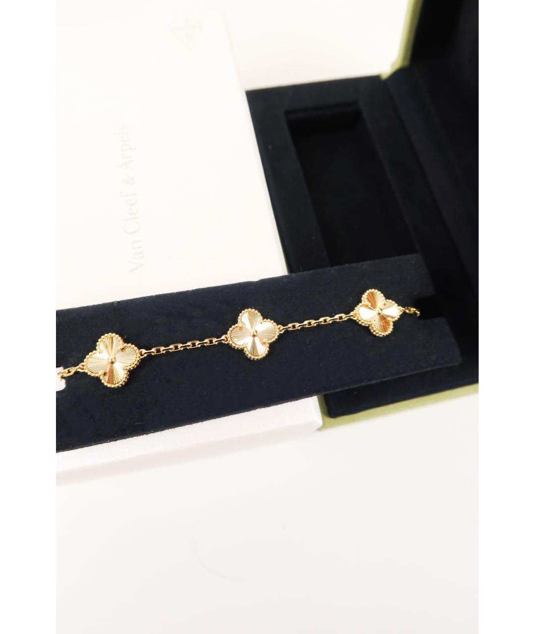 VAN CLEEF & ARPELS Золотой браслет из желтого золота, фото 2