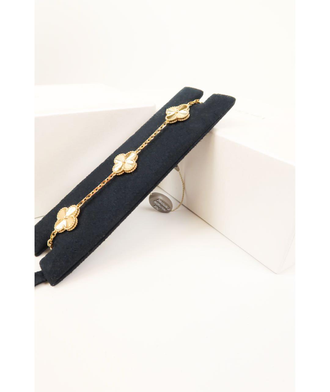 VAN CLEEF & ARPELS Золотой браслет из желтого золота, фото 3