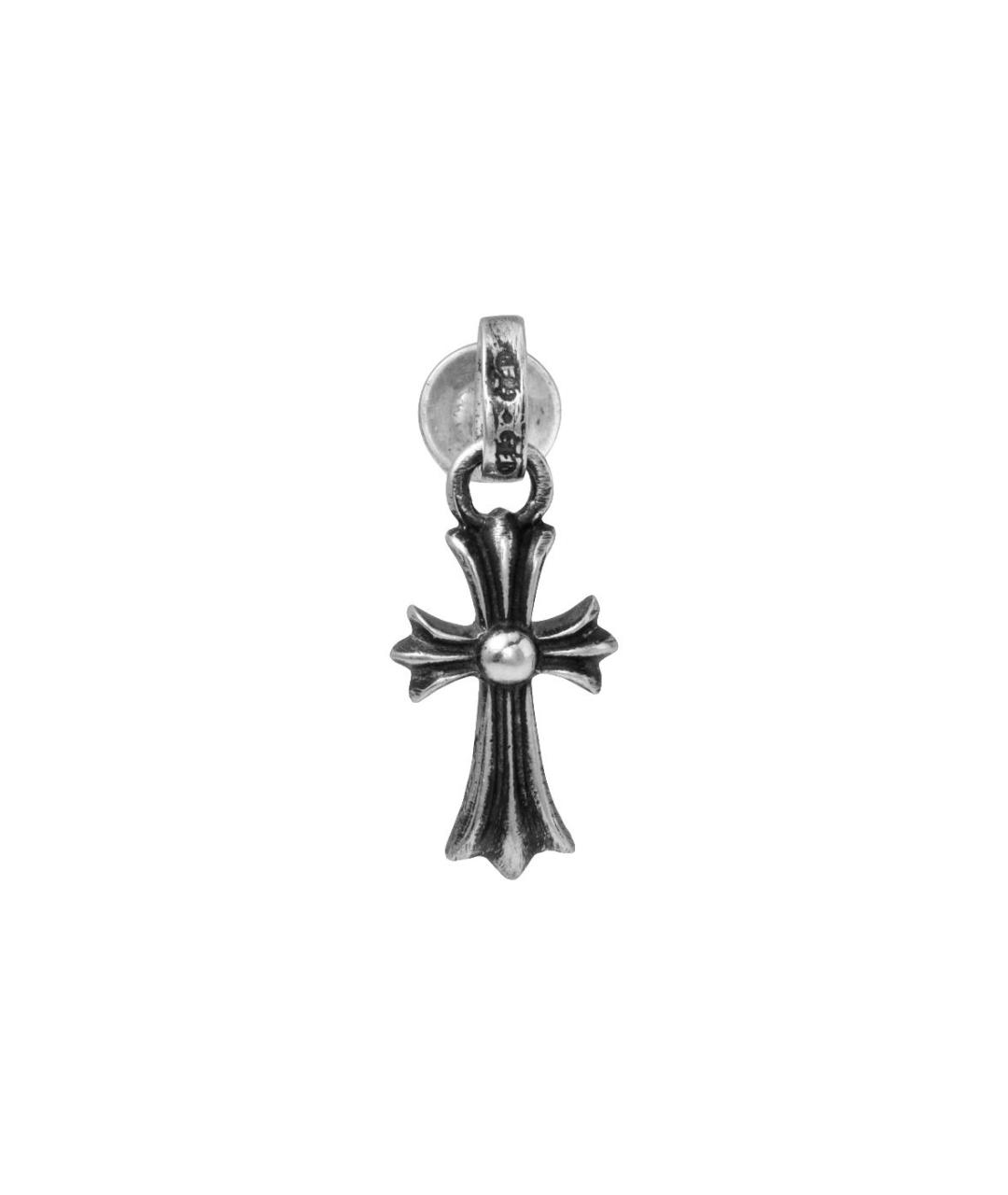 CHROME HEARTS Серебряные серебряные серьги, фото 2