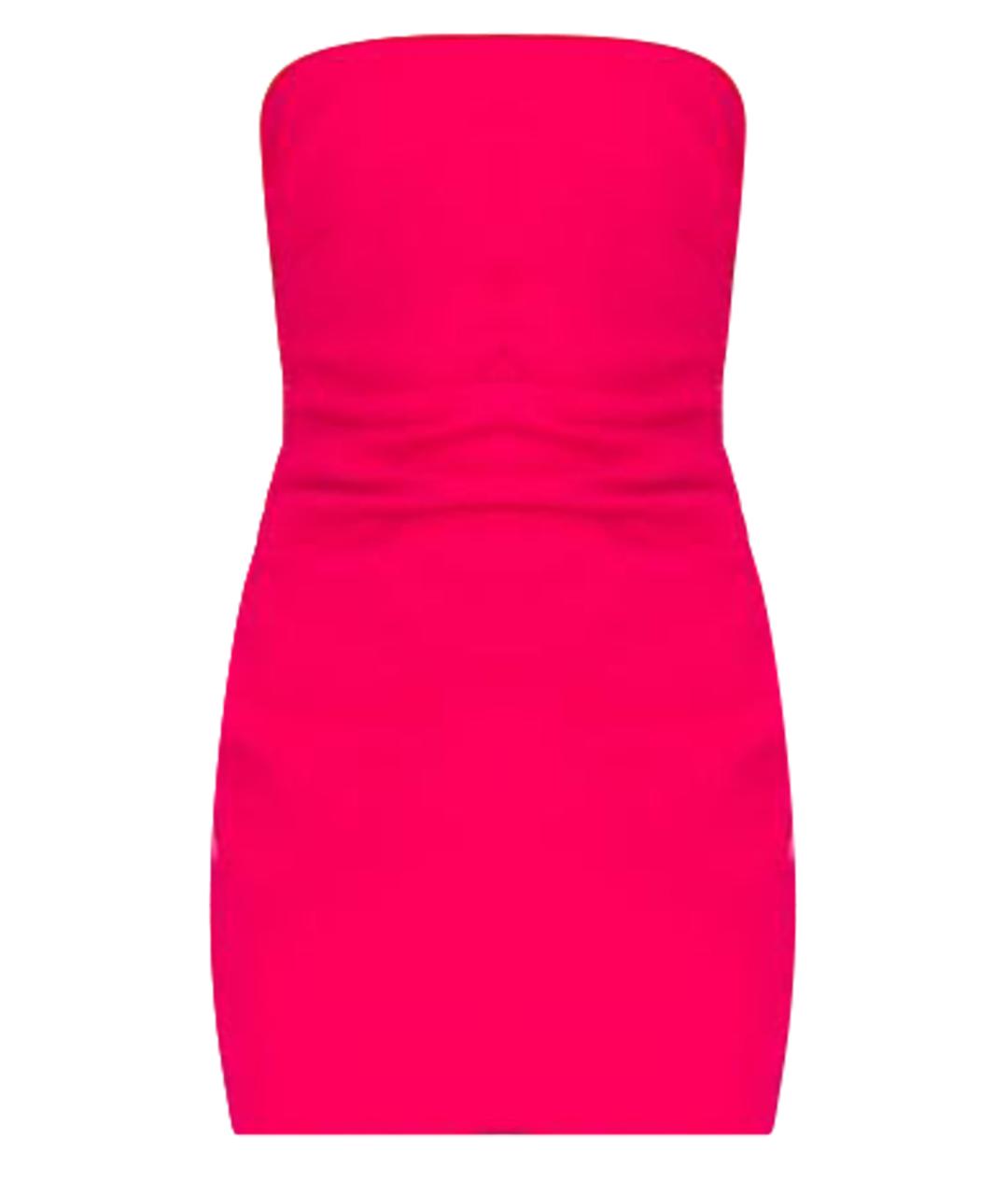 MISHA COLLECTION Розовое полиэстеровое вечернее платье, фото 1