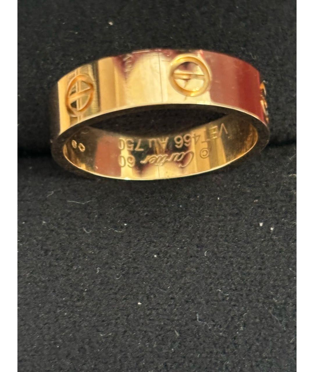 CARTIER Золотое кольцо из желтого золота, фото 5