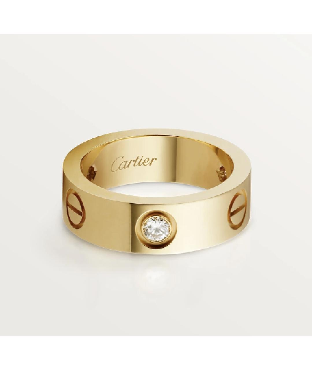 CARTIER Желтое кольцо из желтого золота, фото 8