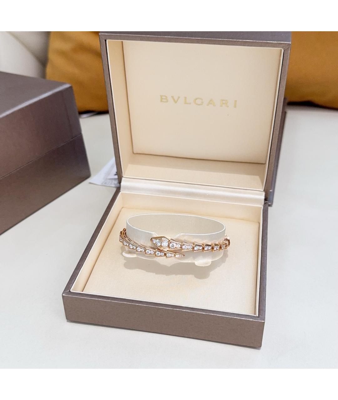 BVLGARI Золотой браслет из розового золота, фото 3